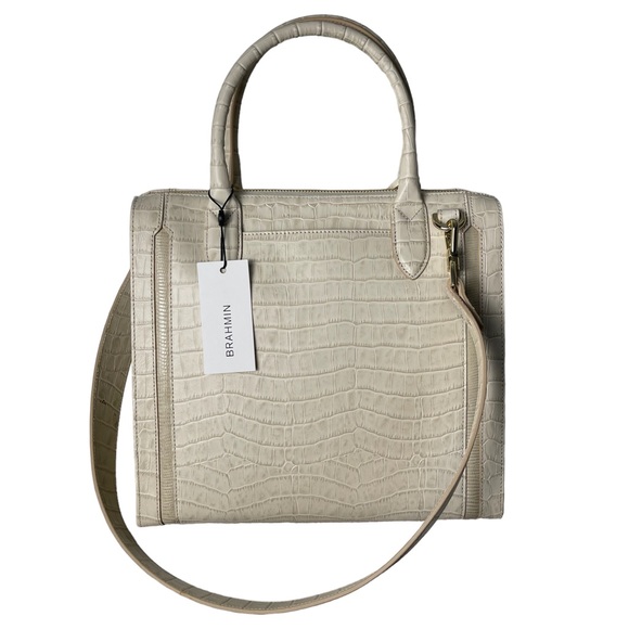 NWT Brahmin Caroline Ivory Terrace - Picture 2 of 6